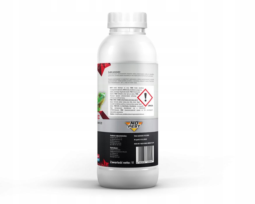 Środek płyn oprysk na roztocza wsparcie kur No Pest® Strangler Pro 1l