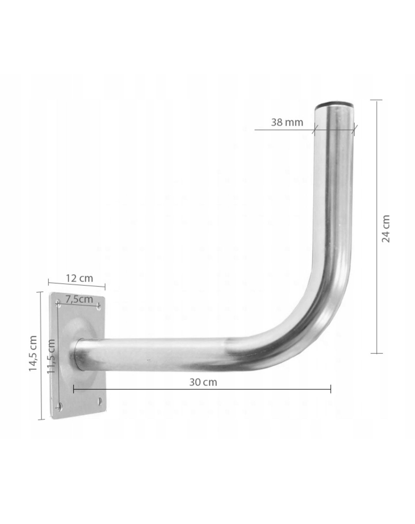 Uchwyt antenowy 30cm nowy.