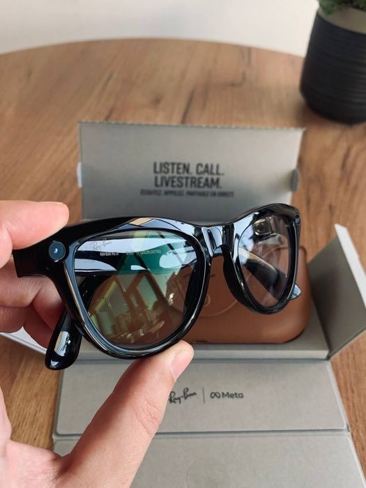 Окуляри Ray-Ban Meta Skyler Shiny Black transition gray