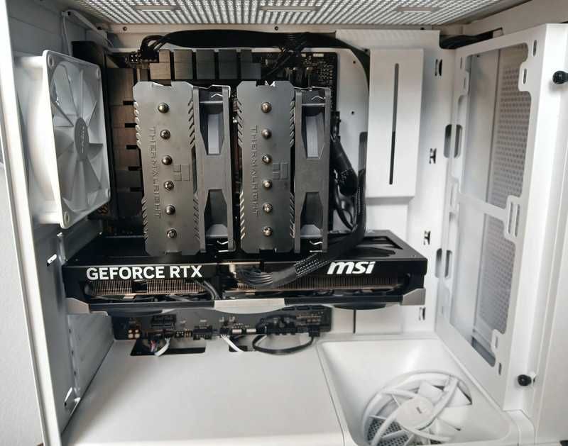 Komputer gamingowy RTX 5070 Ti, Ryzen 7, 32GB DDR5, 2TB SSD, nowy