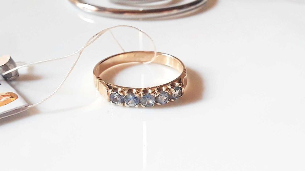 Золотое Кольцо Дорожка Сапфиры