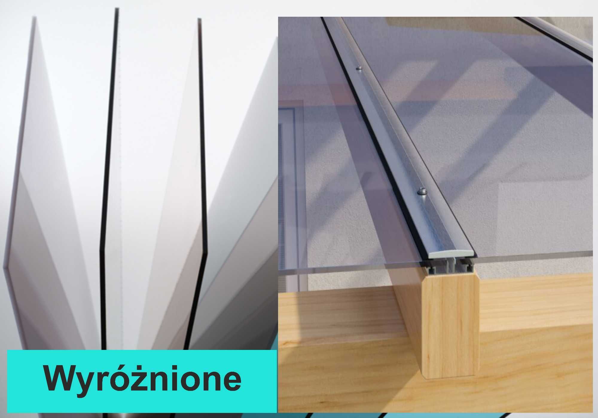Poliwęglan komorowy zadaszenie, dach taras pergola 4, 6, 8, 10, 16, 20