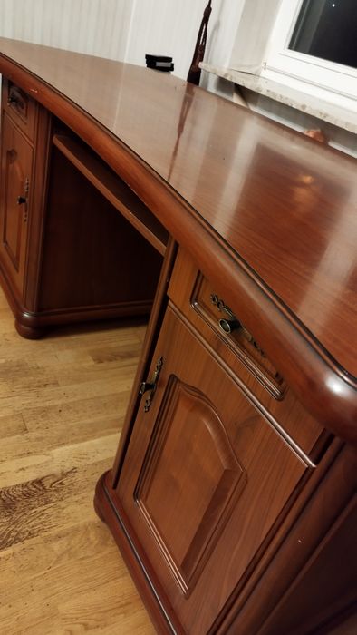 Biurko Black Red White meble stylizowane