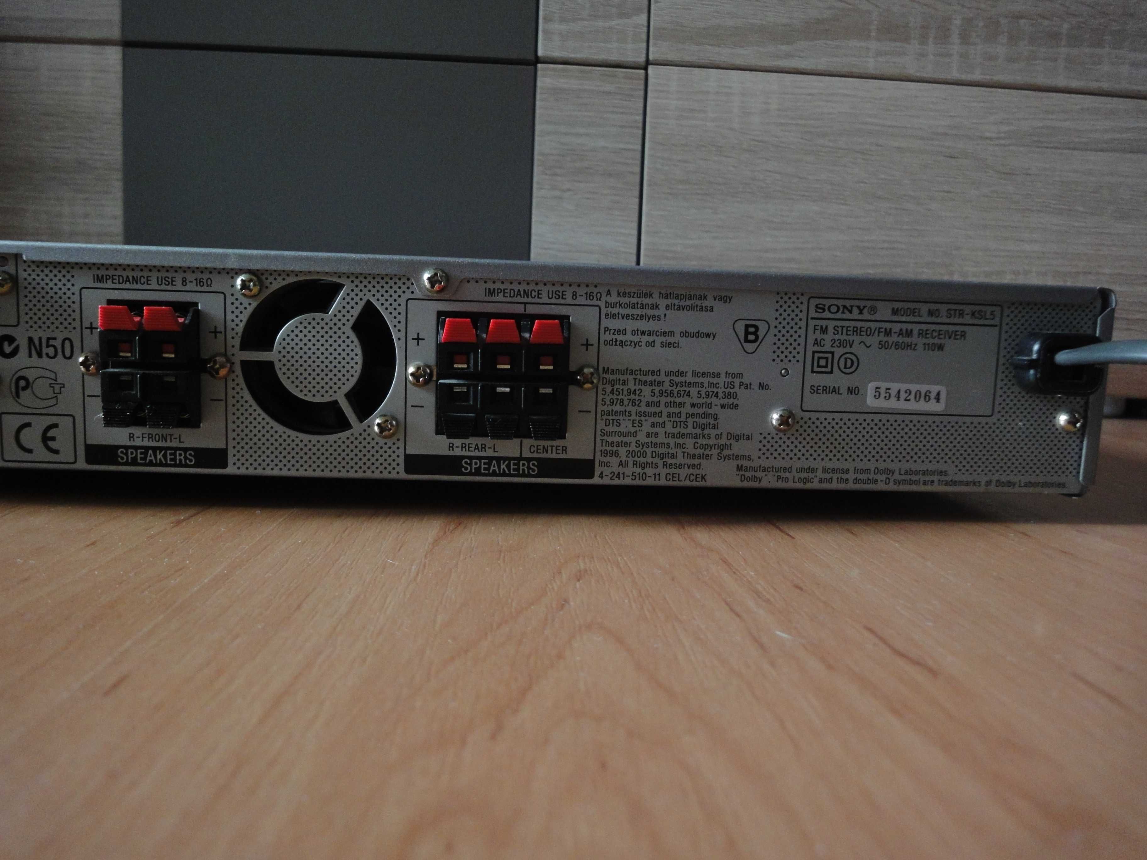 amplituner sony - 100% sprawny