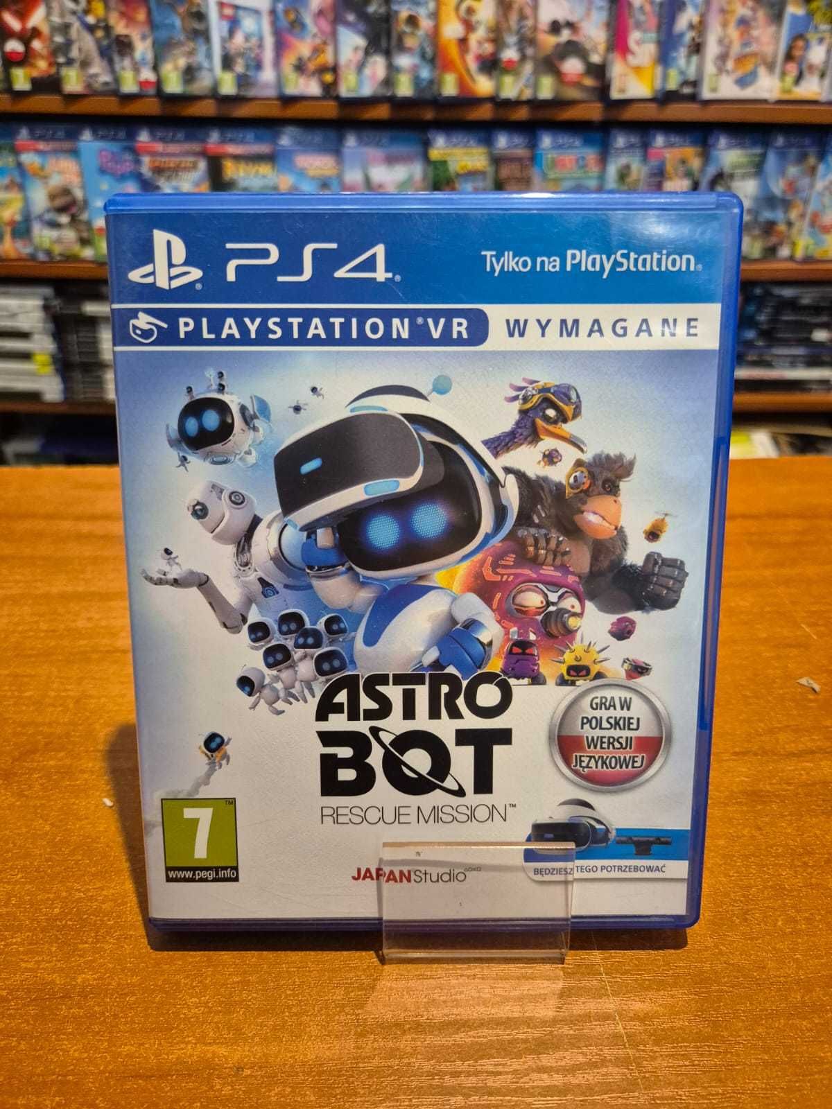 Gra Astro Bot Rescue Mission PS4 PL / Gogle VR / Poznań / Sklep /