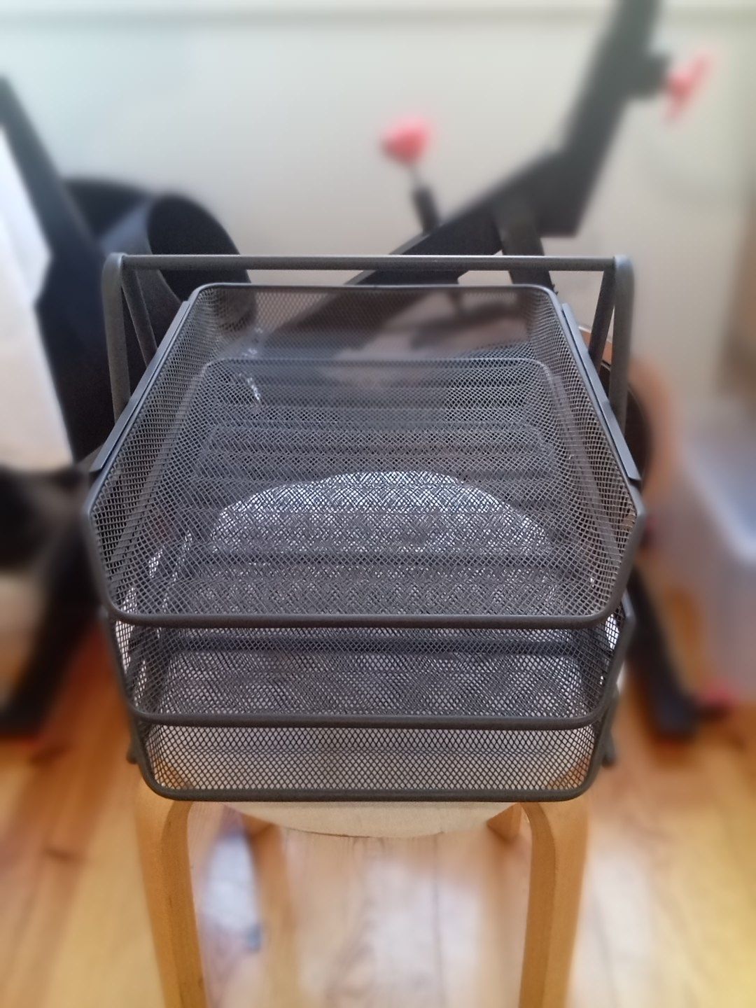 Arquivador IKEA Metálico Preto Basso
