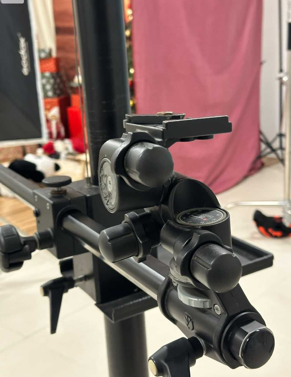 Tripé -Coluna - Professional para estúdio de fotografia  Manfrotto