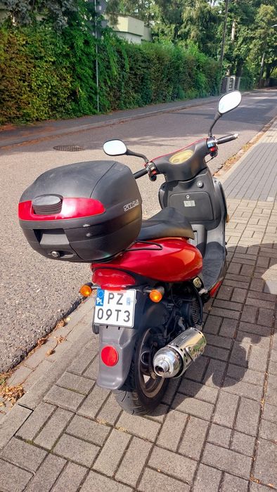 Skuter 125 +kask +nowy aku OC 04/2026