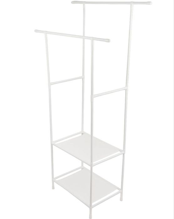 Вішалка-стійка для одягу подвійна