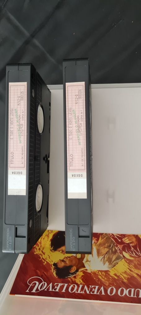 VHS - E tudo o vento levou.