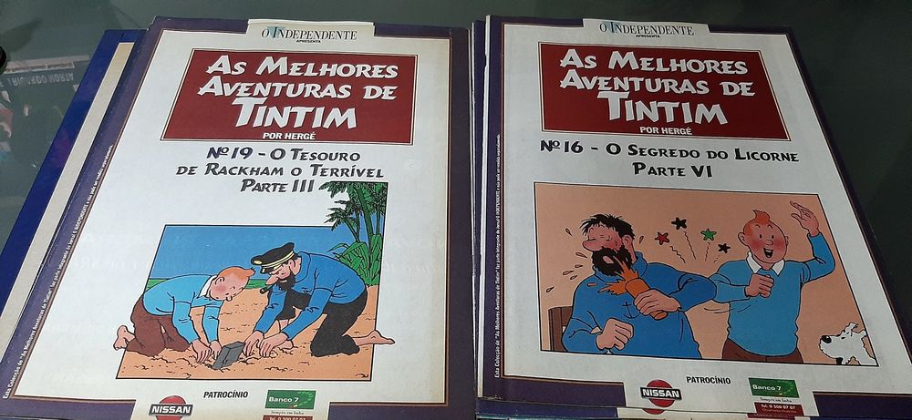 TINTIN e as suas 14 melhores aventuras