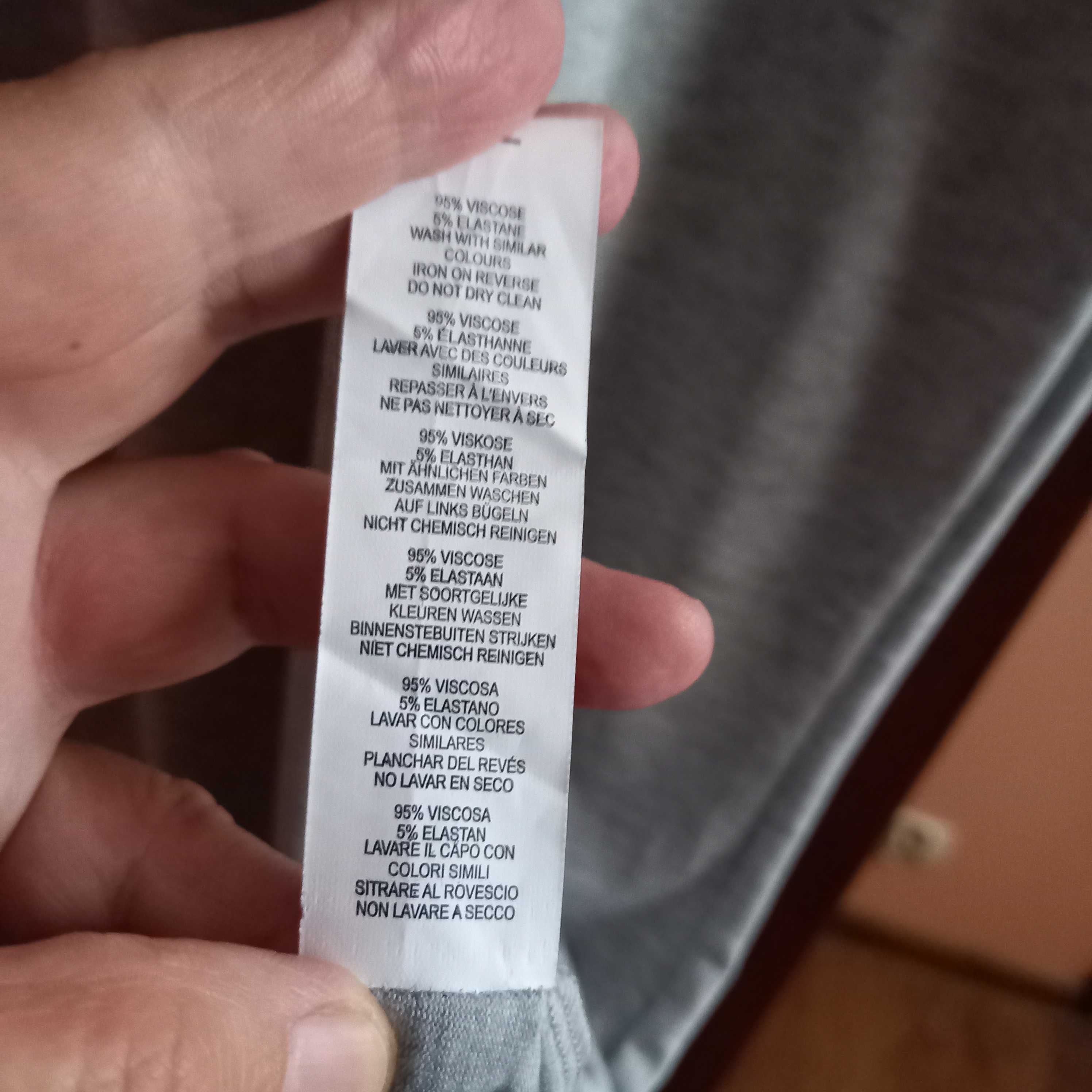 BOOHOO maxi suknia szara nowa r.46