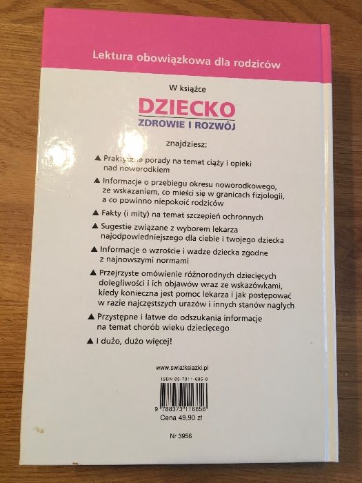 Książka Dziecko - zdrowie i rozwój od poczęcia do 5 roku życia