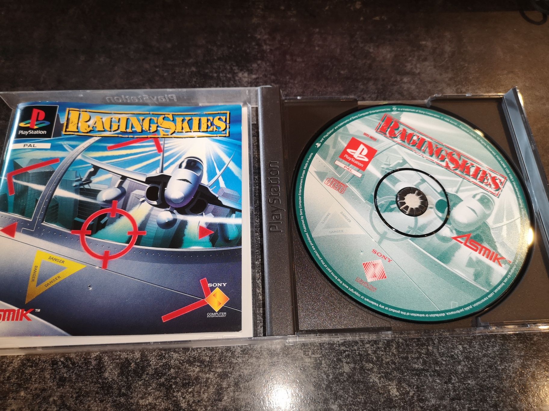 Raging Skies PSX PS1 gra ANG komplet (stan BDB+) sklep Ursus