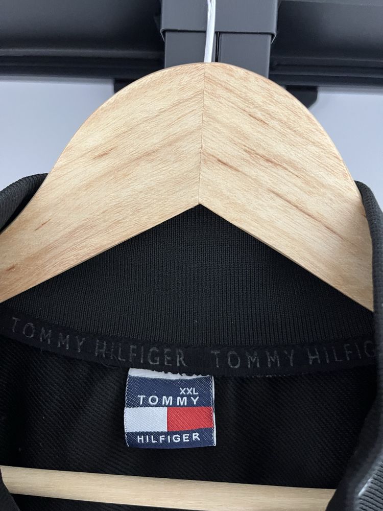 Tommy Hilfiger czarna bluza rozpinana