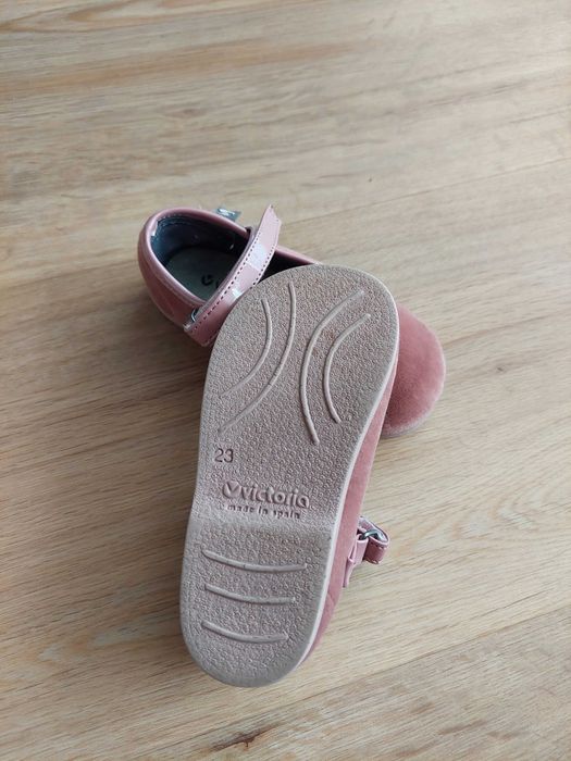 Sapatos menina Victoria, cor rosa  tam 23