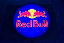 LED Neon RED BULL, Logo świetlne, Reklama, PRODUCENT, Ledon, Szyld