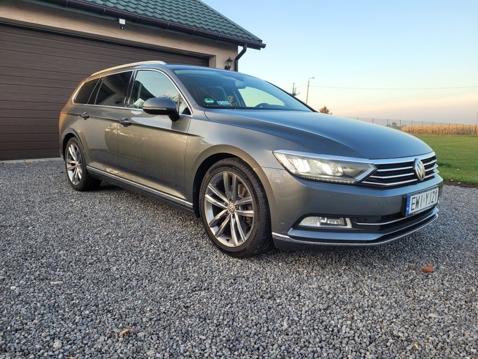 Vw Passat b8 skóra alcantara kamera Highline