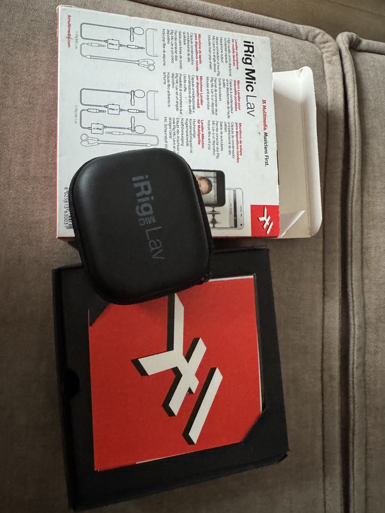 iRig Mic Lav mikrofon pojemnościowy