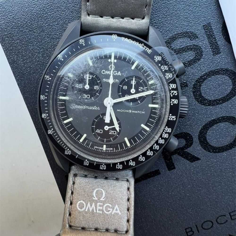 MoonSwatch SO33A100 - Omega x Swatch w Stylu Mercury