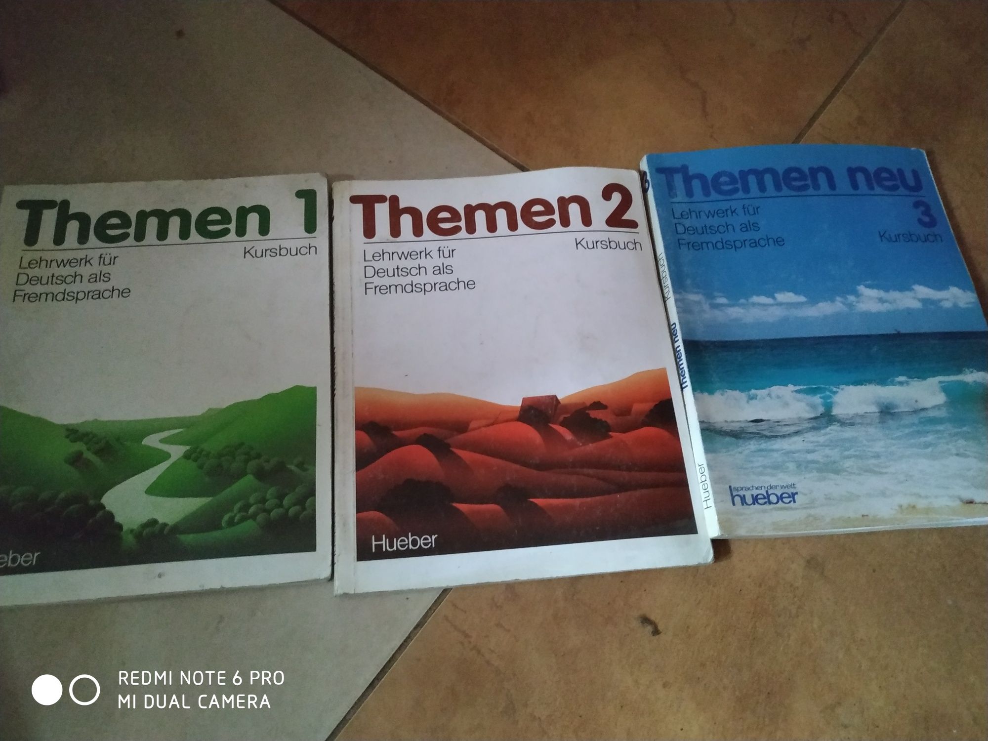 Themen 1,2,3 książki do j. Niemieckiego