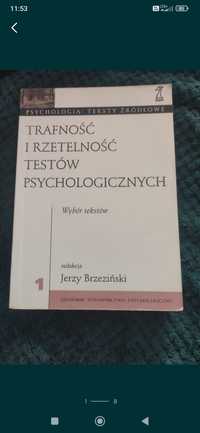 Trafność i rzetelność testów psychologicznych.