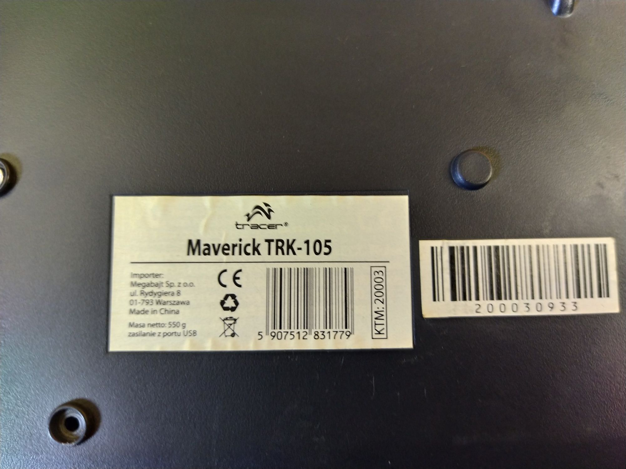 Klawiatura do komputera przewodowa Tracer Maverick