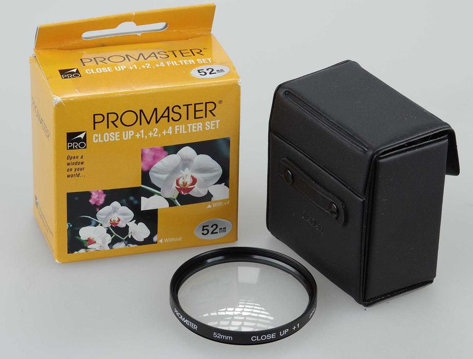 Набір насадочних макролінз (макрофільтри) 52, 55, 62 та 72 мм. Japan