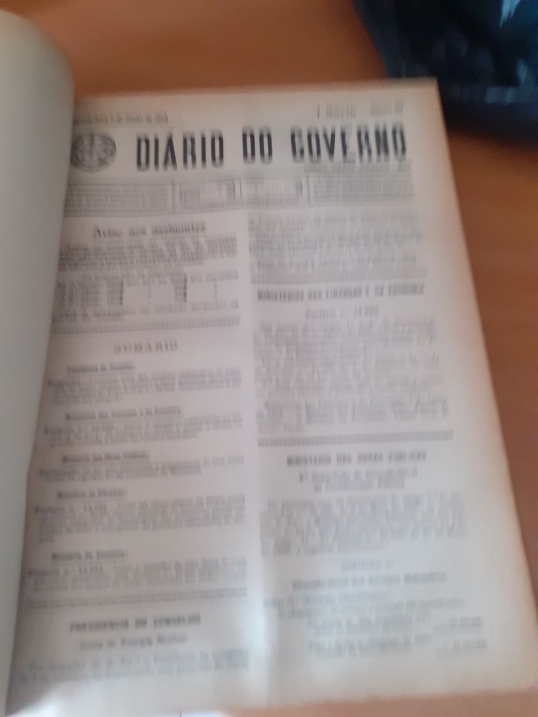 Diário  do Governo 1 Série 1954