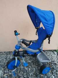 Baby trike rowerek trójkołowy niebieski