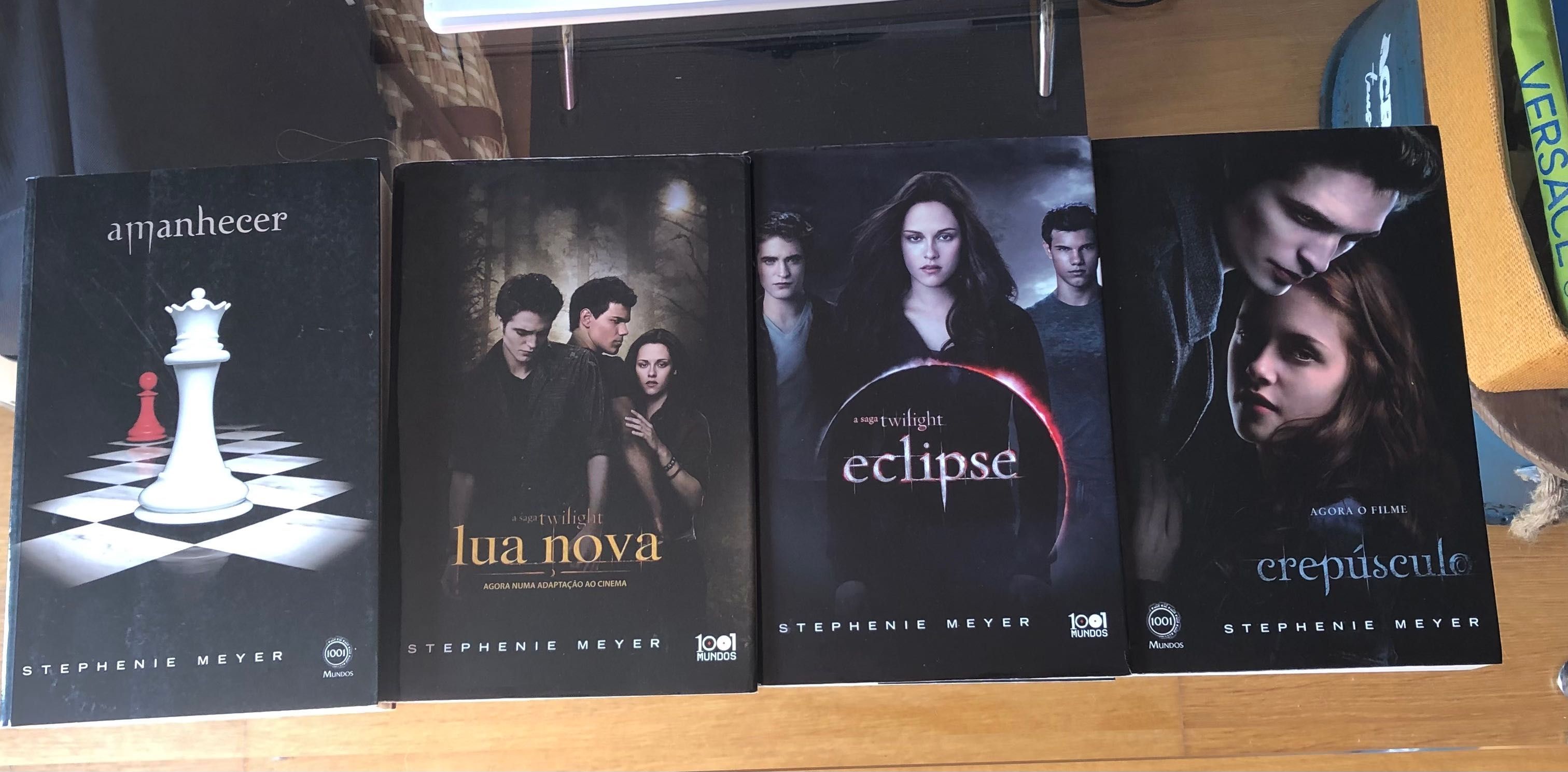 Livros Saga Crepúsculo