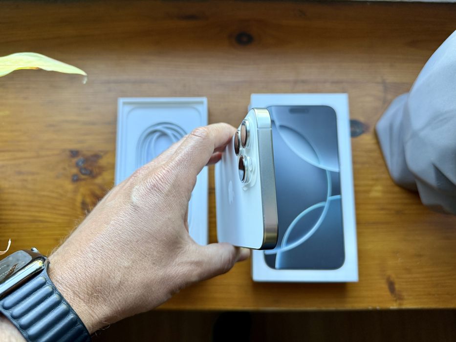  Apple iPhone 16 Pro Max 256GB White Titanium / Gwarancja / 100%