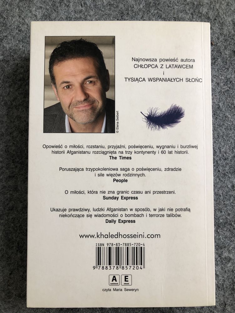 I góry odpowiedziały echem Khaled Hosseini