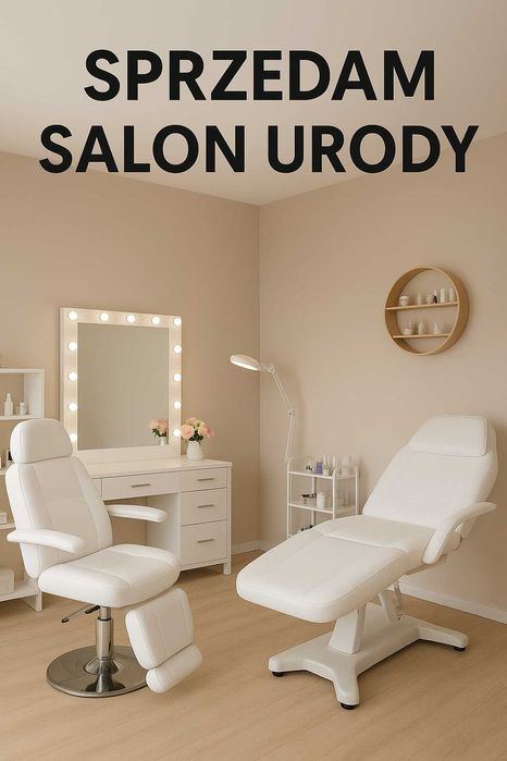 Salon urody gotowy biznes z bazą klientek, stylistka paznokci, fryzjer