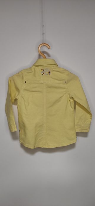 MLrozmiar86 Żółta dziewczeca koszula rozmiar 86/92 MLrozmiar92