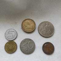 Zestaw starych monet