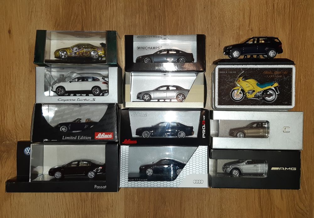 Модели 1/43 Audi Porsche Mercedes BMW VW Nissan