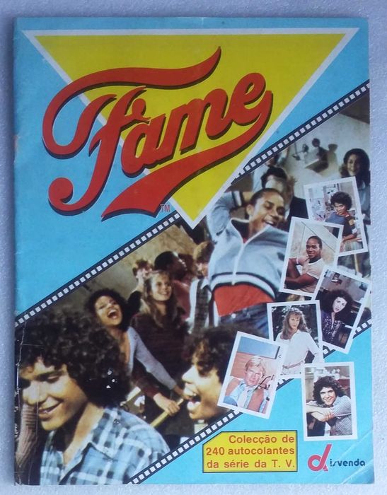 Caderneta de cromos Fame