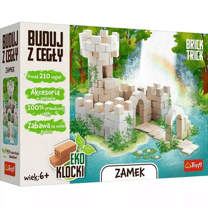 Klocki Brick Trick. Zamek z cegły. Trefl