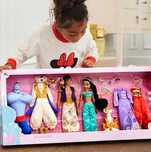 кукла  Жасмин Аладдин Джин Раджа Абу Disney Store Jasmine and Aladdin