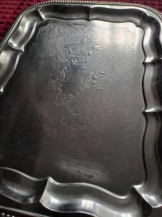 Taca stalowa chromowana