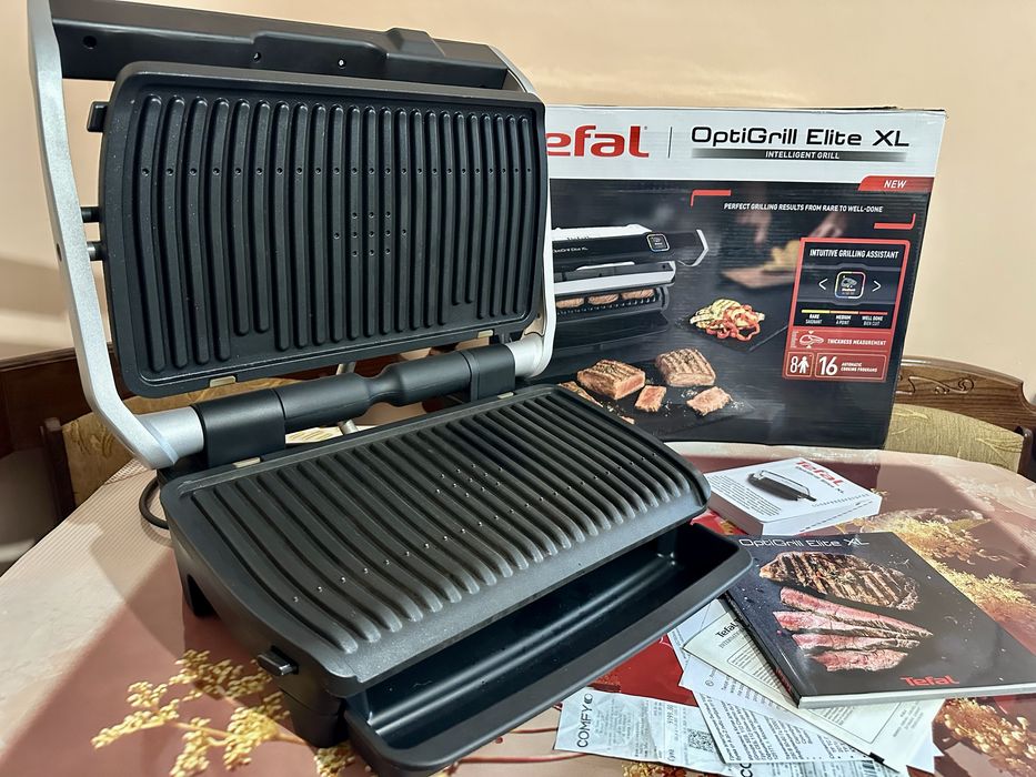 Гриль Tefal OptiGrill XL електрогриль тефаль
