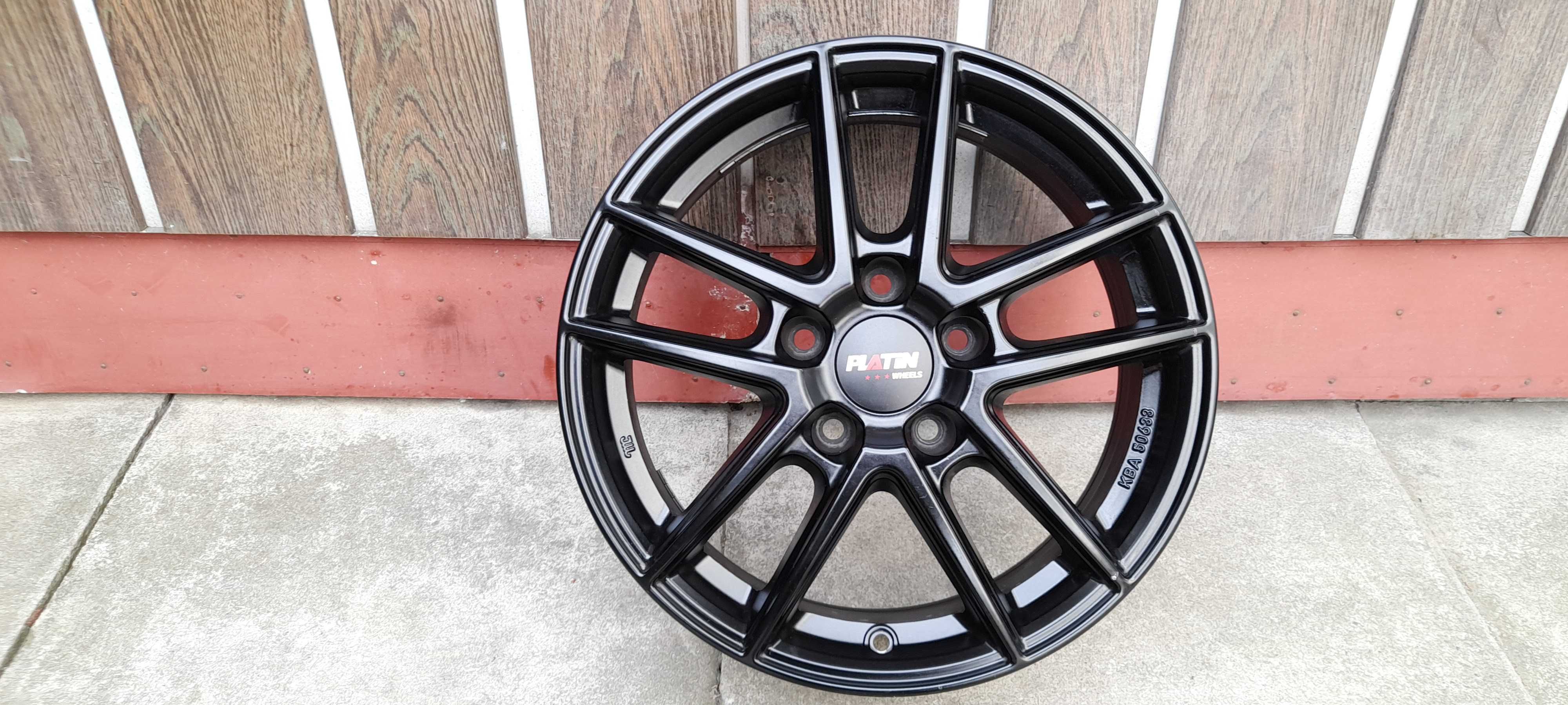 Felga aluminiowe 16" ANZIO Split  Racing Black  5X114.3  ET38