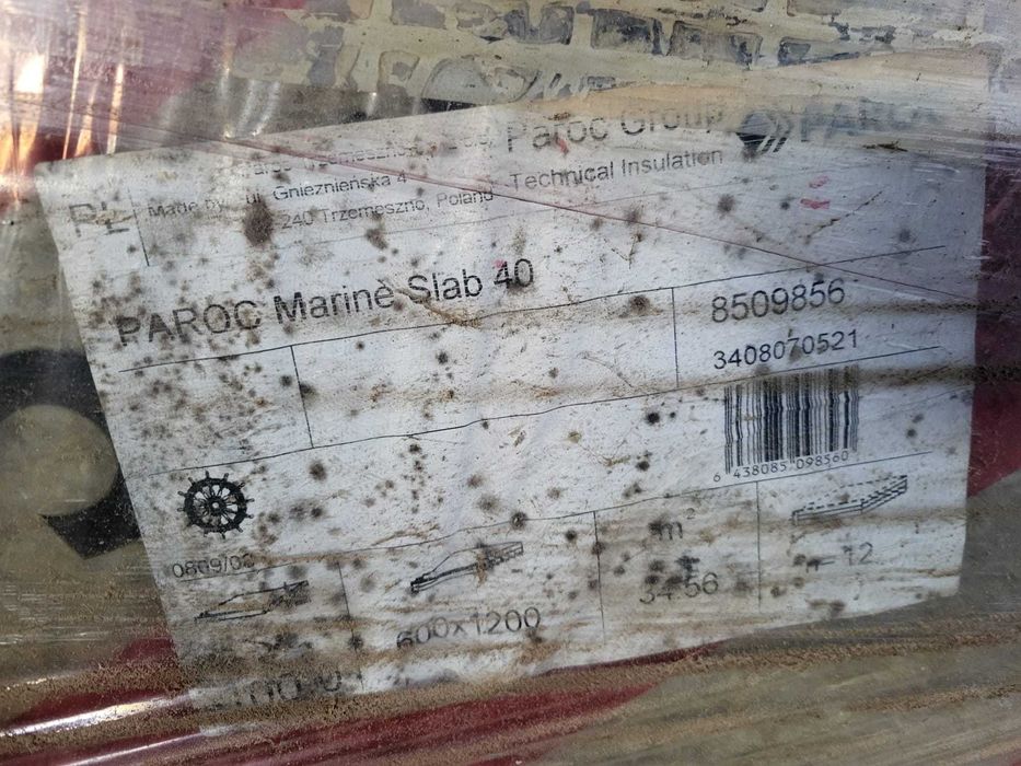 Wełna mineralna PAROC Marine Slab