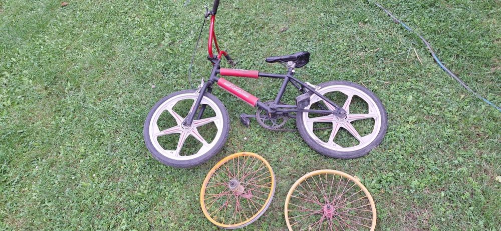 bmx   rower plus koła