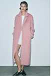 Пальто Zara oversize wool blend