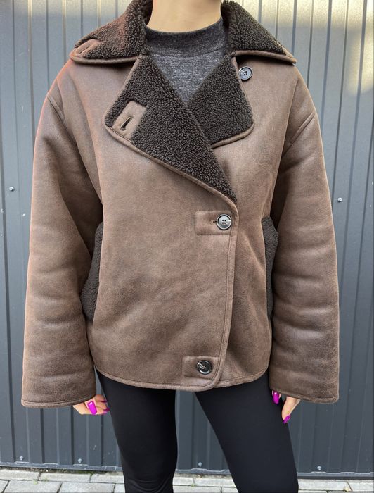 Оверсайз дублянка Zara