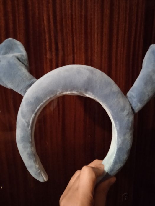 Обруч Стич велюровый