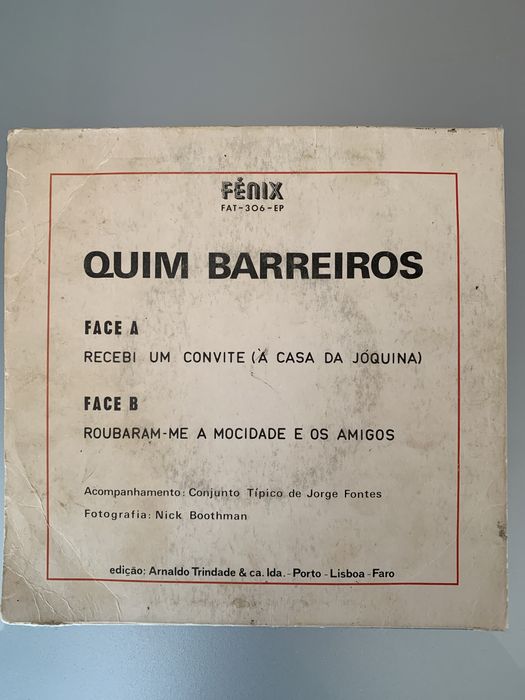 Disco Quim Barreiros (single)