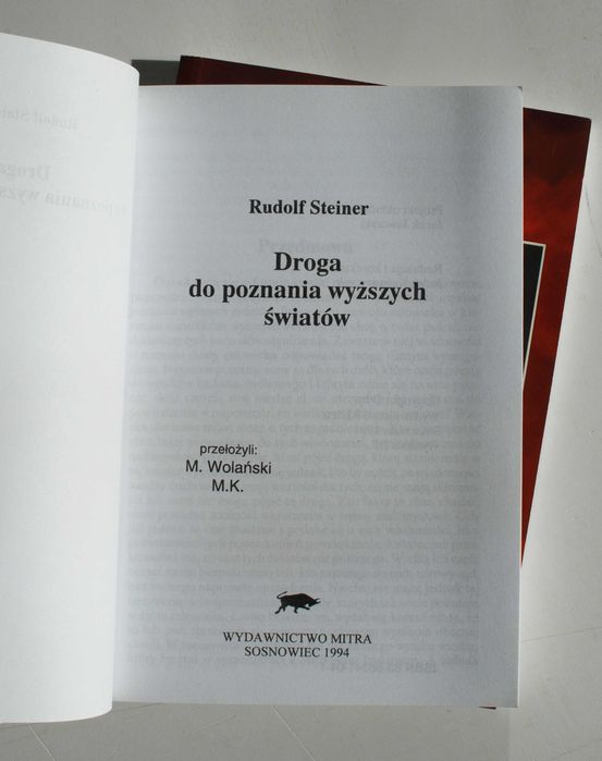 Droga do poznania wyższych światów i Egipskie mity - Steiner